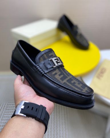 Giày nam Loafer FENDI* da bò cao cấp