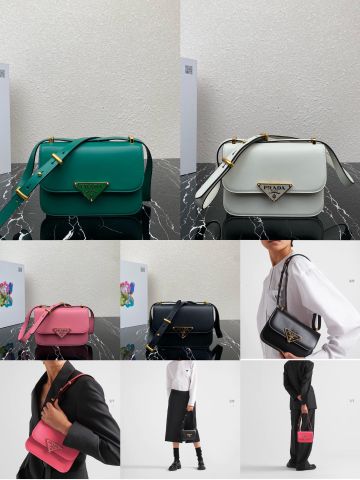 Túi xách nữ PRADA* size 22cm kiểu đẹp trẻ trung SIÊU CẤP