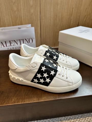 Giày thể thao nam nữ VALENTINO* ngôi sao da bò SIÊU CẤP