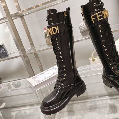 Boot FENDI* cổ cao gần gối kiểu độc dáng khoẻ VIP 1:1