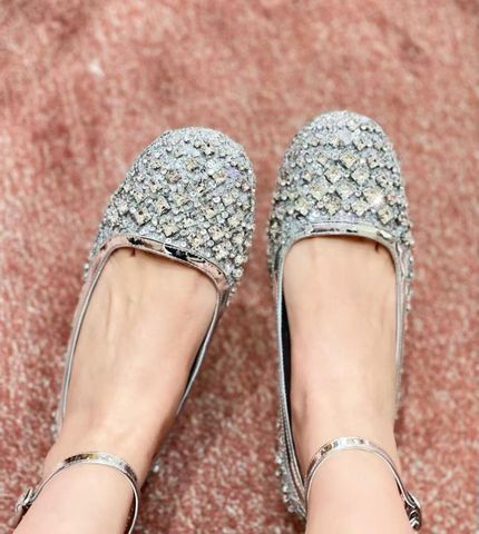 Giày bệt búp bê Roger* Vivie*r đính đá đẹp sang VIP 1:1