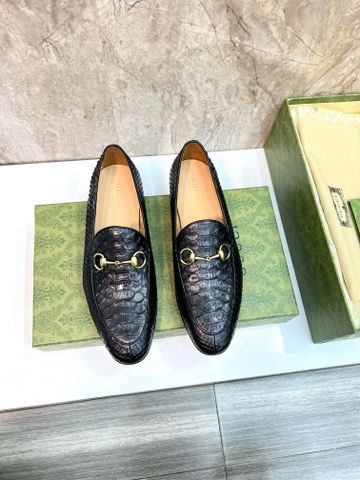 Giày nam Loafer GUCCI* da trăn nhập khẩu đẹp lịch lãm VIP 1:1