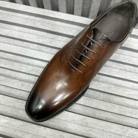 Giày âu BERLUTI* khắc chữ chìm đẹp lịch lãm
