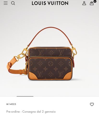 Túi xách nam L*V  NIL – Retro Monogram tái sinh đầy cá tính