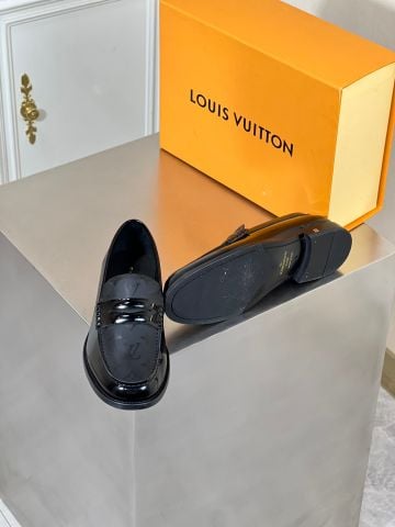 Giày nam Loafer LV* hoạ tiết Monogram đẹp VIP 1:1