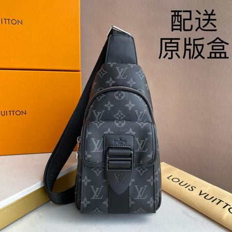 Túi nam Louis* LV* đeo ngực hoạ tiết Monogram đẹp cao cấp