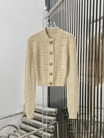 Áo len nữ BALMAIN* cài khuy đẹp SIÊU CẤP