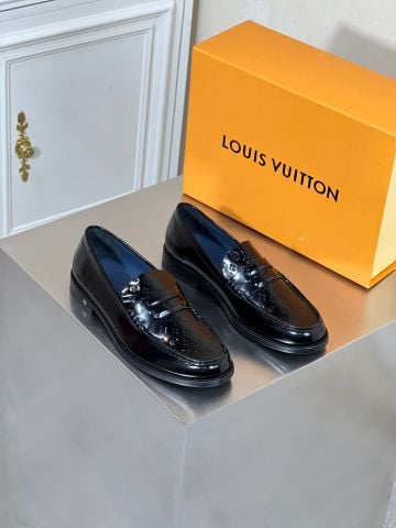 Giày nam Loafer LV* hoạ tiết Monogram đẹp VIP 1:1