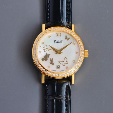 Đồng hồ nữ PIAGET* dây da máy cơ VIP 1:1