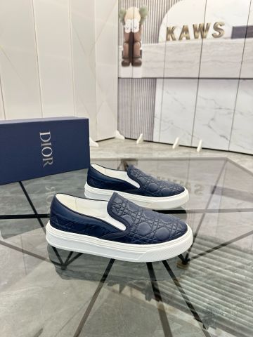 Giày Slip-On nam Di*or*  Low-Top – Tinh hoa phóng khoáng