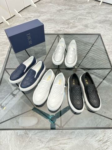 Giày Slip-On nam Di*or*  Low-Top – Tinh hoa phóng khoáng