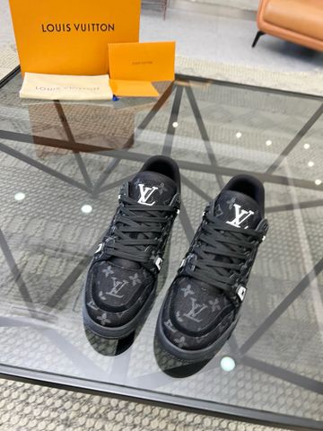 Giày thể thao nam Louis* LV* trainer denim hoạ tiết Monogram màu mới cực đẹp VIP 1:1