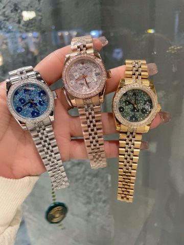 Đồng hồ nữ rolex* dây kim loại xưởng rẻ