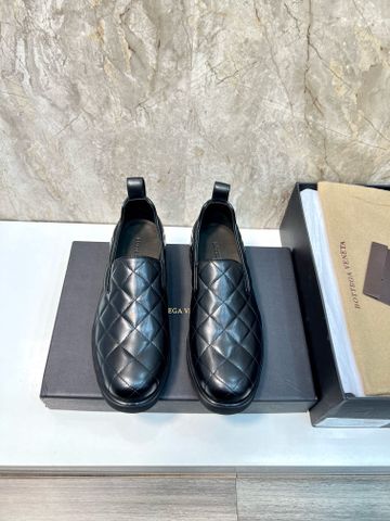 Giày nam Loafer BV* da bò Vân trám đẹp sang cao cấp