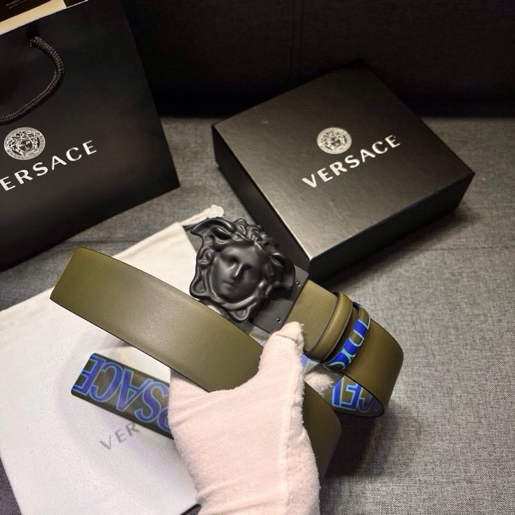 Belt nam VERSACE* in hoạ tiết chữ hàng độc cao cấp 1200k Thắt lưng