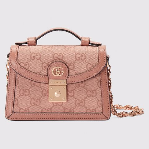 Túi xách nữ GUCCI* mini hoạ tiết logo màu mới đẹp SIÊU CẤP