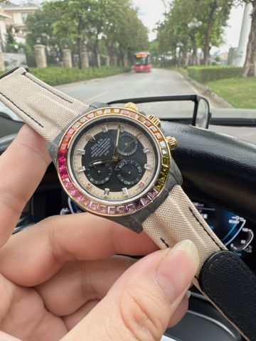 Đồng hồ nam Rolex thể thao viền kim hàng độc VIP 1:1