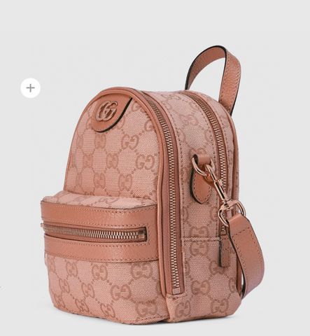 Ba lô nữ GUCCI* hoạ tiết logo màu mới đẹp SIÊU CẤP