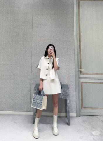 Áo cardigan ngắn tay tennis Di*or*