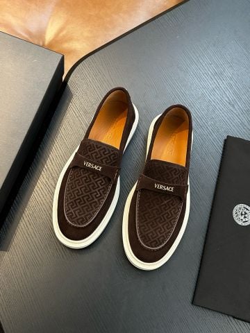 Giày loafer slip- on nam VERSAC*E