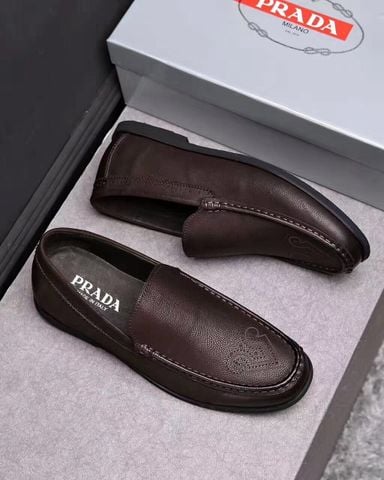 Giày lười prada hàng da mềm đẹp