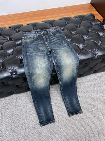 Quần jeans nam BURBERRY* túi sau in Logo đẹp độc VIP 1:1