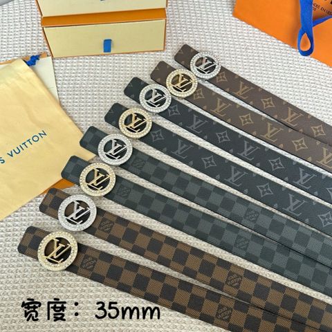 Belt nam nữ LV* 3,5cm