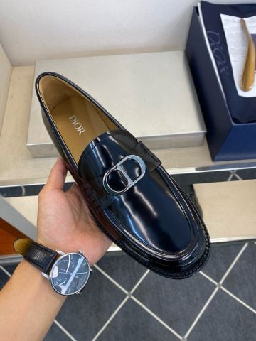 Giày nam Loafer DIOR* da bóng đẹp lịch lãm VIP 1:1