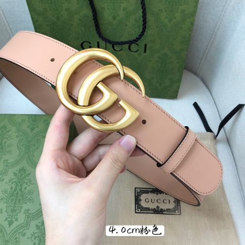 Belt nam nữ GUCCI* bản 4.0cm da bò mềm đẹp cao cấp