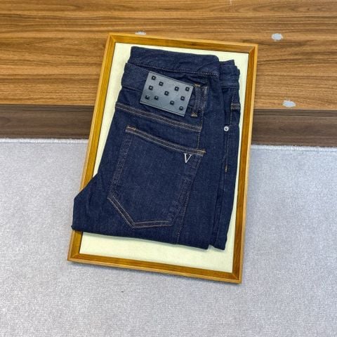 Quần jeans nam VALENTINO* màu xanh đậm đẹp VIP 1:1