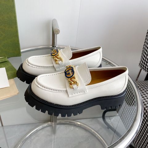 Giày nữ Loafer GUCCI* đế cao 5cm đẹp sang VIP 1:1