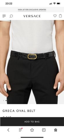 Belt nam VERSACE* cao cấp