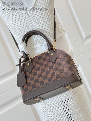 Túi xách nữ L*V  Alma BB Damier Ebene