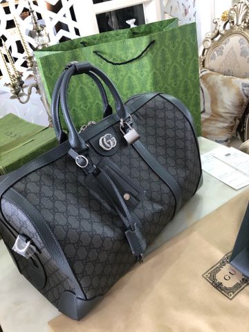 Túi nam GUCCI* dáng trống hoạ tiết Logo sz 45cm vừa vặn có thể xách đi chơi đi du lịch VIP 1:1