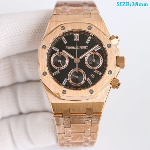 Đồng hồ nam Audemars* Piguet* dây kim loại máy cơ VIP 1:1