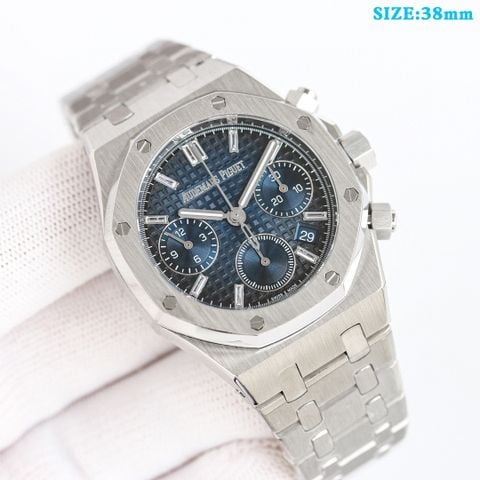 Đồng hồ nam Audemars* Piguet* dây kim loại máy cơ VIP 1:1