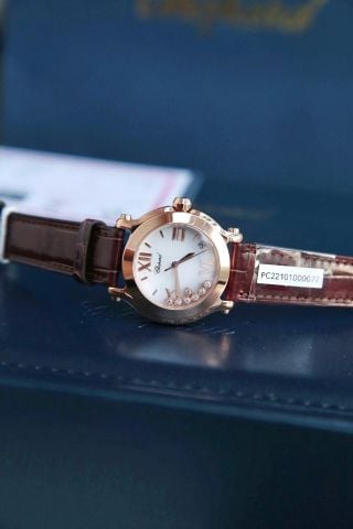 Đồng hồ nữ Chopar*d Mẫu Happy Diamonds 36mm