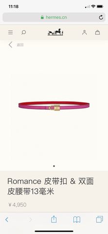 Nhân bản từ Belt nữ Hermes