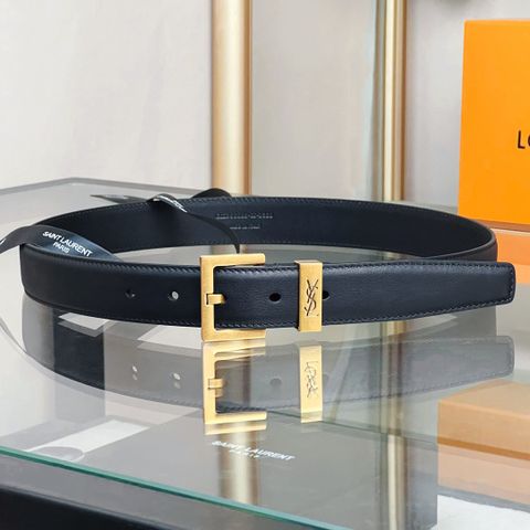 Belt nữ YSL* bản 3.0cm da bò cao cấp