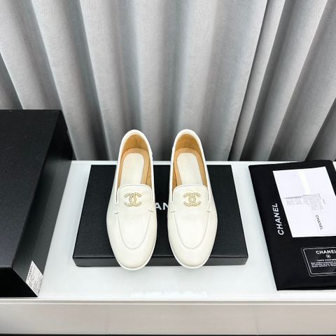 Giày nữ Loafer chanel* da bò lỳ đẹp sang VIP 1:1