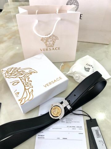 Belt nam nữ VERSACE* bản 3,5cm kiểu đẹp SIÊU CẤP