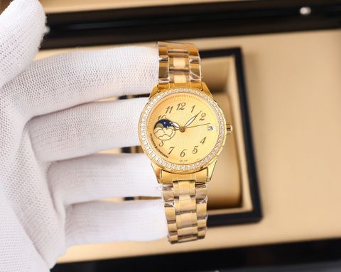 Đồng hồ nữ VACHERON* CONSSTANTIN* dây kim loại máy cơ case 23mm viền kim  đẹp sang SIÊU CẤP