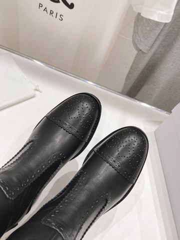 Boot Dior* da bò lỳ cổ cao gần gối đẹp VIP 1:1