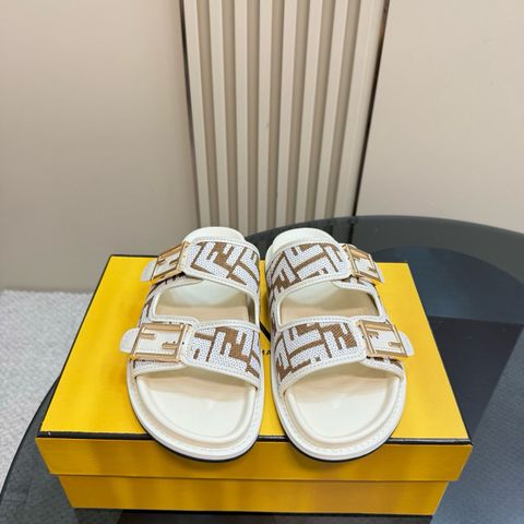 Dép nam nữ FENDI* quai hoạ tiết logođẹp cao cấp