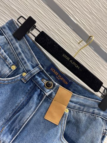 Quần ngố jeans nữ L*V đẹp VIP 1:1