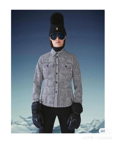 Áo khoác nữ moncler* hoạ tiết đen trắng đẹp độc VIP 1:1