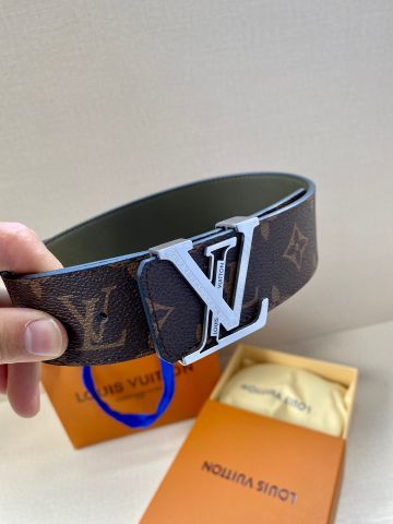 Belt nam LV* dây hoạ tiết Monogram