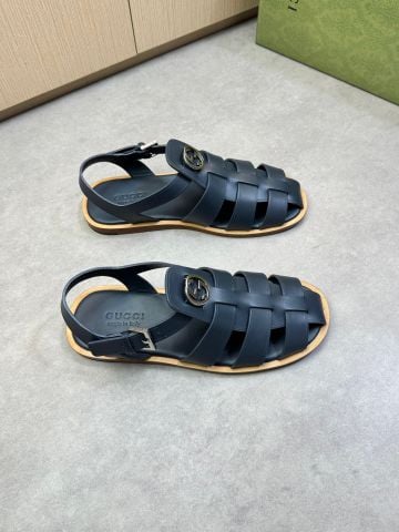Sandal rọ nam GUCC* da bò lỳ đẹp VIP 1:1