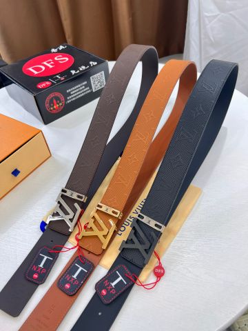 Belt nam LV* dây hoạ tiết Monogram nổi cao cấp