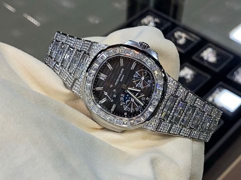 Đồng hồ nam patek* philippe* dây kim loại